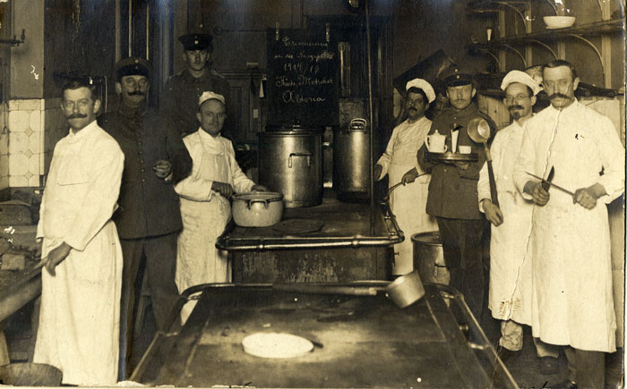 Küche Metscher Altona 1914/16